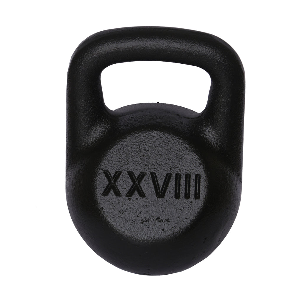 28 kg cast iron kettlebell front